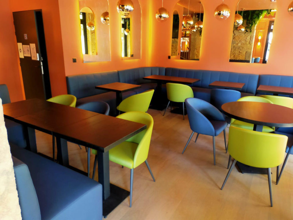 espace Carnot - mobilier restaurant - Sical Creations