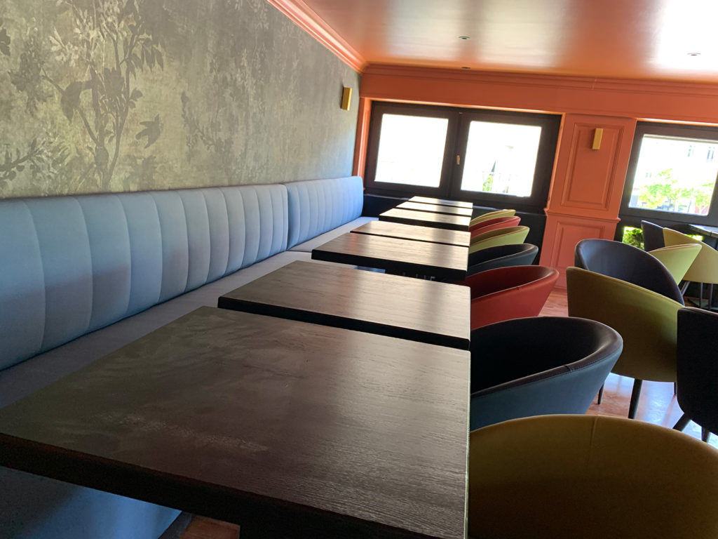 espace Carnot - mobilier restaurant - Sical Creations